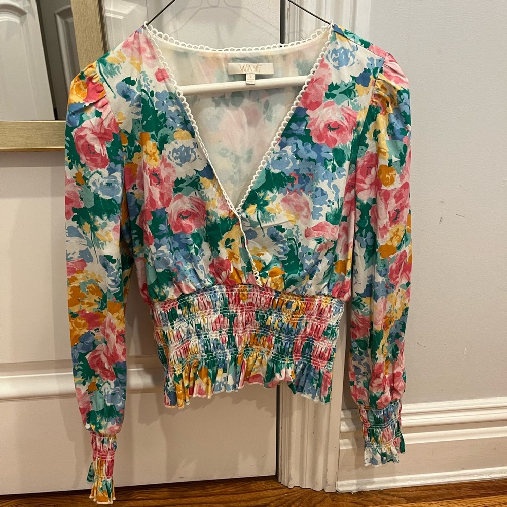 Floral blouse